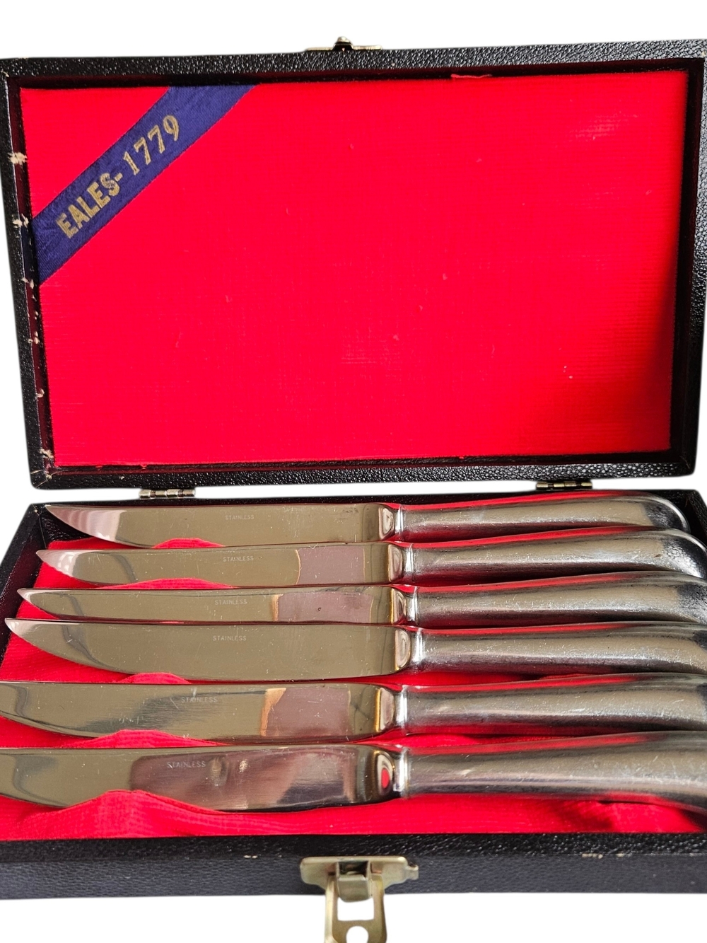 Stainless Steel Eales’ Steak Knife Set - Silvertone